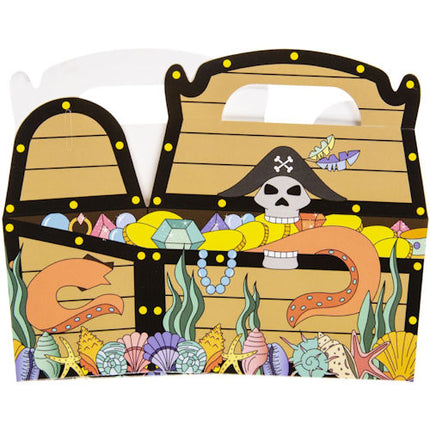 Pirate Small Treat Boxes - 12 Pack