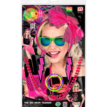 The 80s Fashion Accessories - Neon Pink
