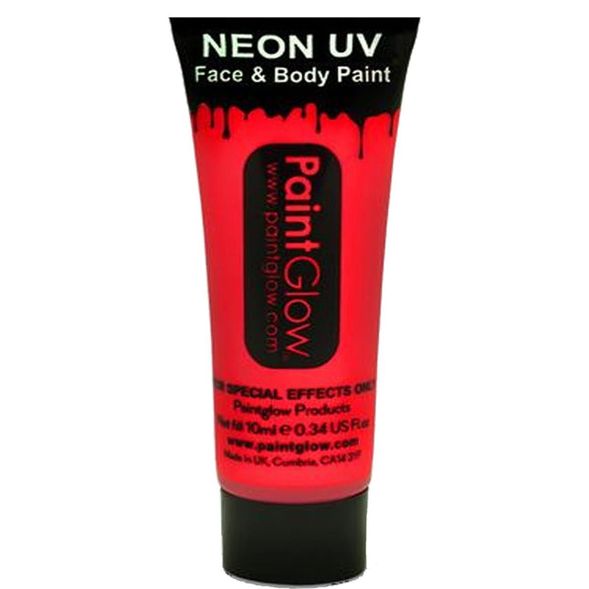 Paint Glow Body Paint - UV Red