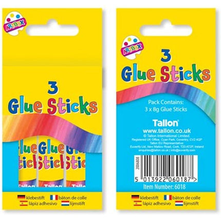 3 Twist Action Glue Sticks