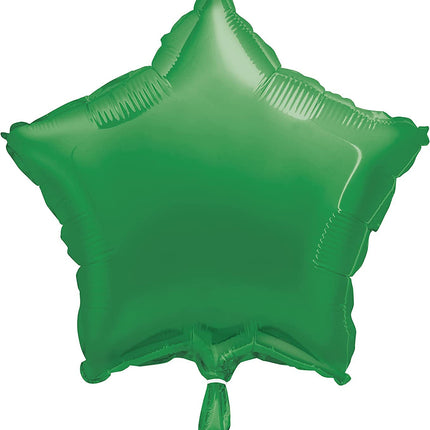 Emerald Green 18" Star Foil Balloon