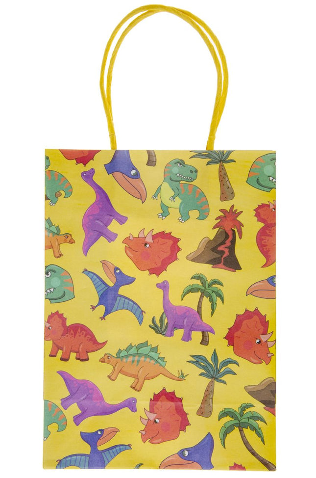 Dinosaur Paper Gift Bag - Single