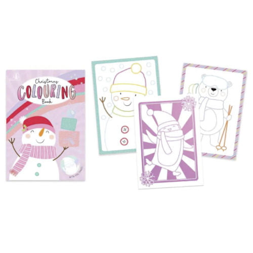 A4 Christmas Colouring Book - Girls