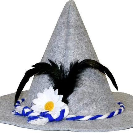 Adult Grey Bavarian Seppel Hat