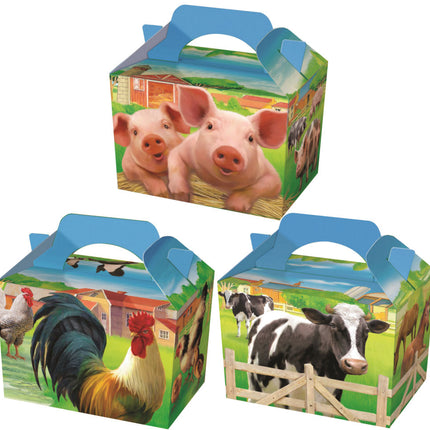 Farm Animal Boxes - 10 Pack