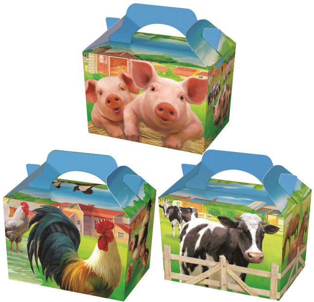Farm Animal Boxes - 10 Pack