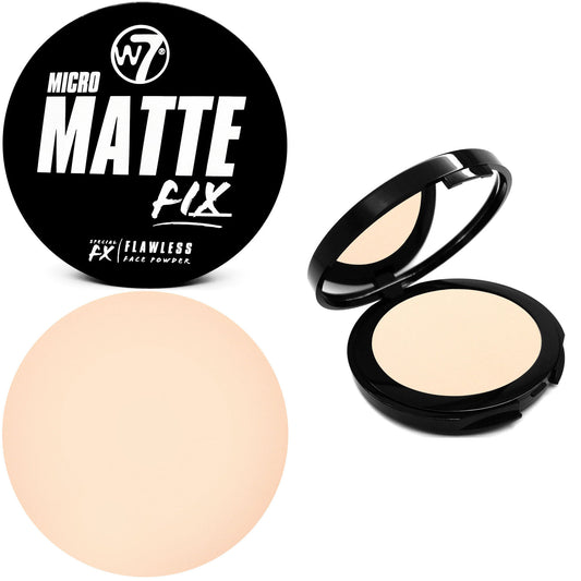 W7 Cosmetics Micro Matte Fix Ultra Fine Face Powder - Translucent