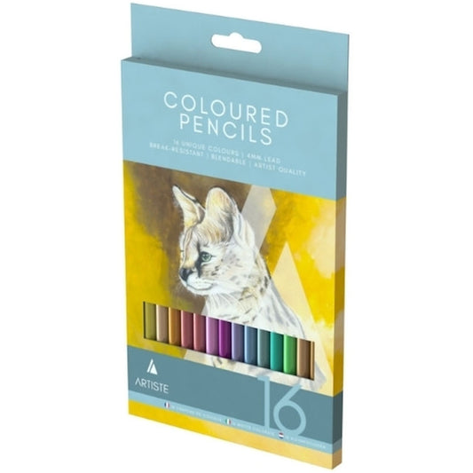 Artist Colouring Pencils - 16 Pack