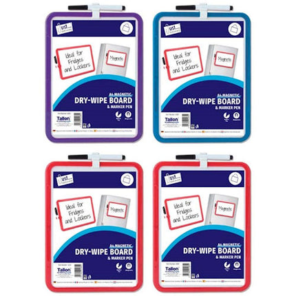 A4 Magnetic Dry Wipe Board