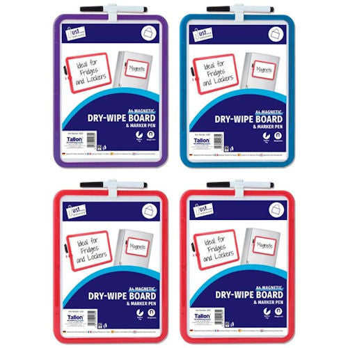 A4 Magnetic Dry Wipe Board