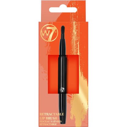 W7 Cosmetics Lipstick Lipgloss Lip Brush - Precision Blending Soft Bristles Professional Quality Easy Application