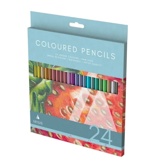 Artist Colouring Pencils - 24 Pack