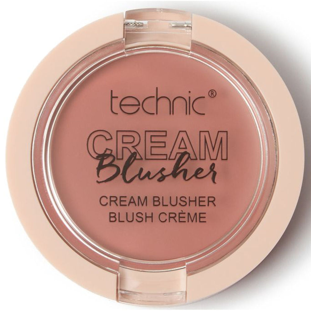 Technic Cosmetics Cream Blusher - Pinched Natural Glow Buildable Blendable Long-Lasting Smooth Finish