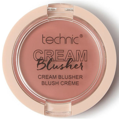 Technic Cosmetics Cream Blusher - Pinched Natural Glow Buildable Blendable Long-Lasting Smooth Finish