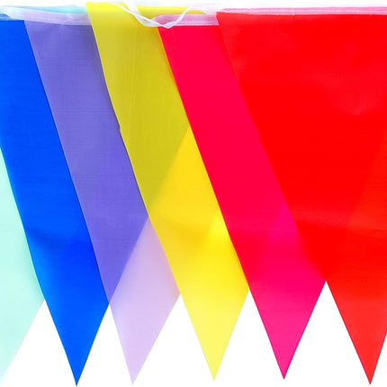 M1001 Multicoloured 10m Triangle Bunting