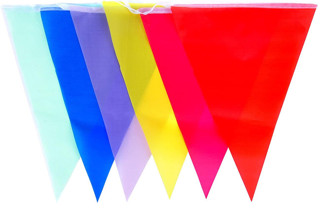 M1001 Multicoloured 10m Triangle Bunting