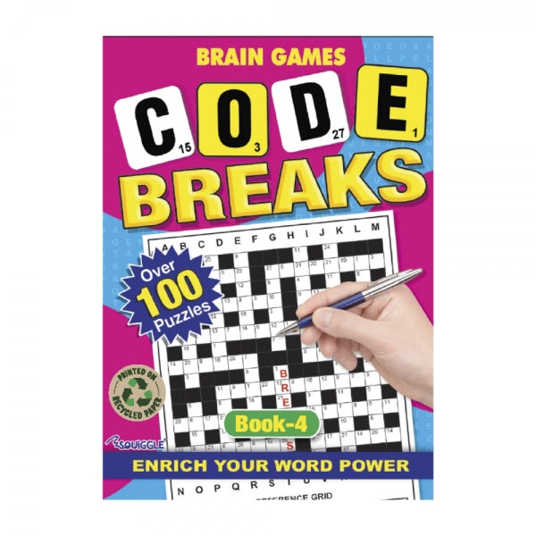 A4 Code Breaks Book
