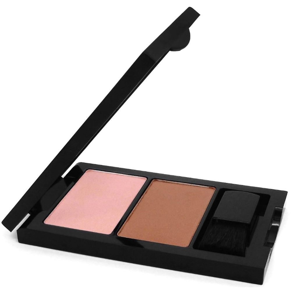 W7 Cosmetics Duo Blusher 04 - Natural Looking Long Lasting Blendable Smooth Finish Radiant Glow