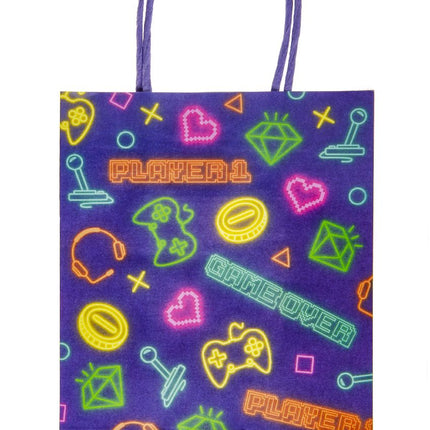 Gamer Paper Gift Bag - Single