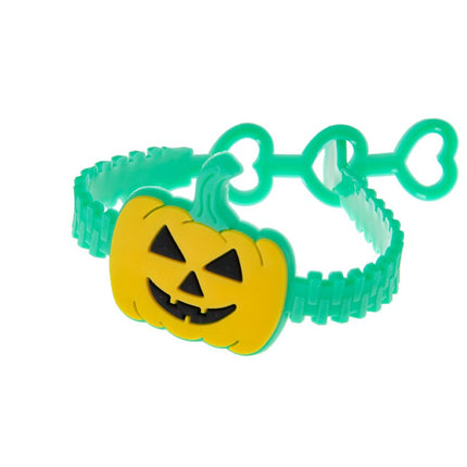 Adjustable Halloween Rubber Bracelets - 6 Pack