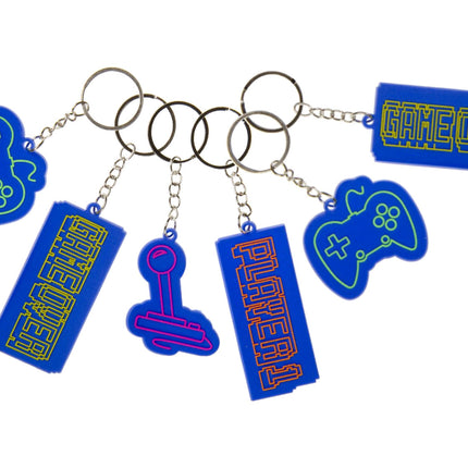 Gamer Keychains - 6 Pack