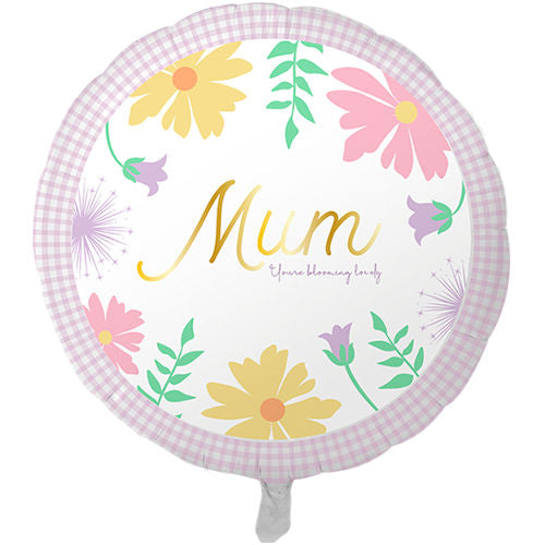 Mother's Day 18" Round Foil Balloon - Festive Holiday Party Decoration Mum Celebration Theme