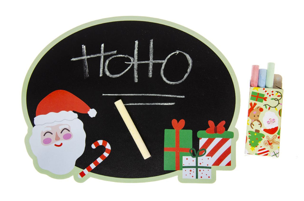 Christmas Blackboard & Chalk