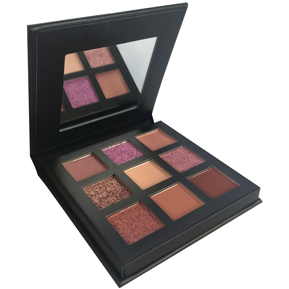 Technic Cosmetics 9 Colour Pressed Pigment Eyeshadow Palette Bewitched - Makeup Beauty Glamour Vibrant Shades Palette