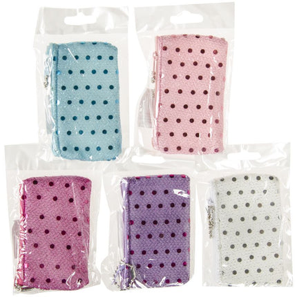Rectangular Mini Glitter Purses - 6 Pack