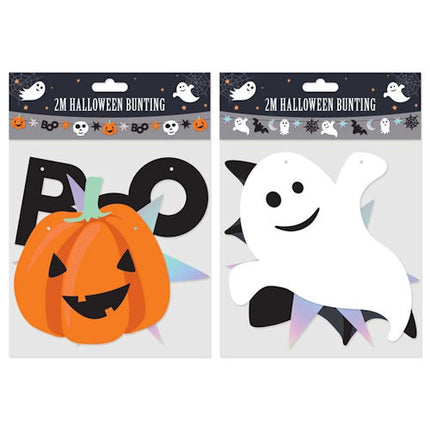 Halloween Paper Bunting - Assorted 2m
