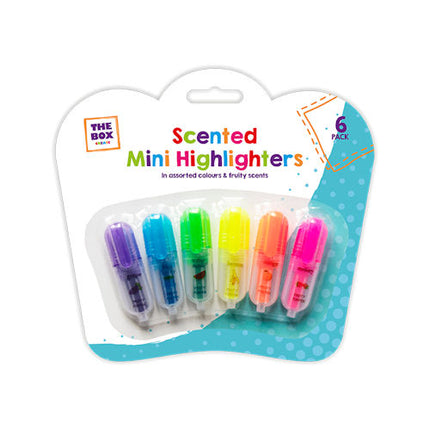 Scented Mini Highlighters - 6 Pack