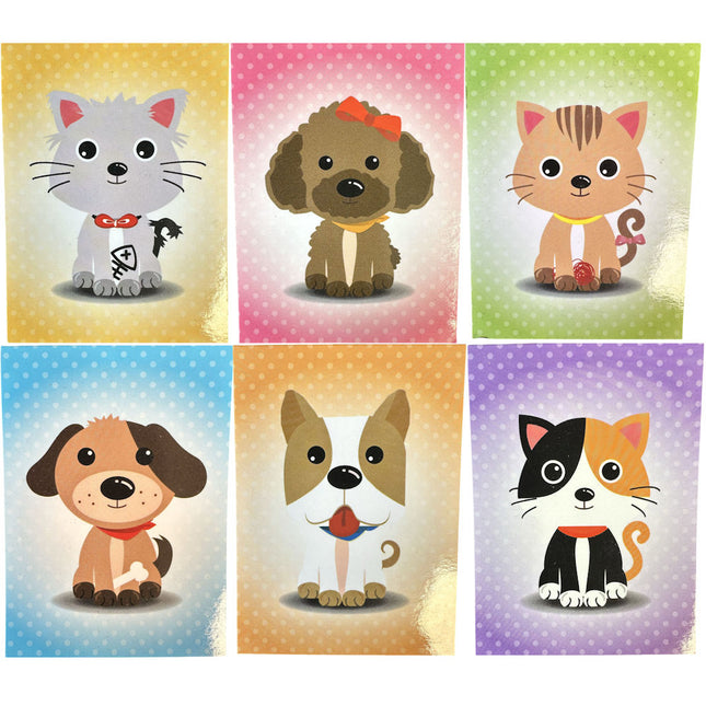 Cute Pets Mini Notebook - Assorted