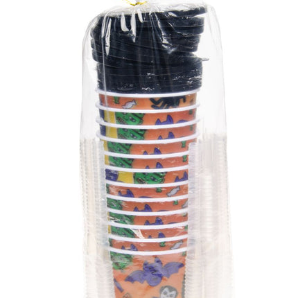 Halloween Reusable Plastic 3D Cup & Straw - Single