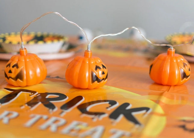 10 String LED Halloween Pumpkin Lights