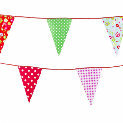 C1007 Shabby Chic Vintage 10m Triangle Bunting