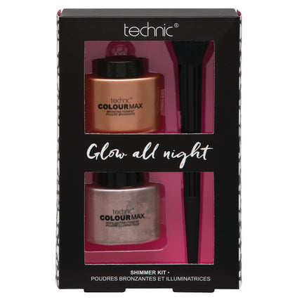 Technic Cosmetics Highlighter Shimmer Kit - Glow All Night