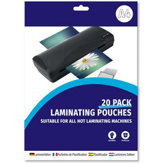 A4 Laminating Pouches - 20 Pack