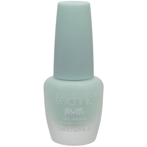 Technic Cosmetics Matte No Shine Nail Polish Pastel Green - Matte Minty