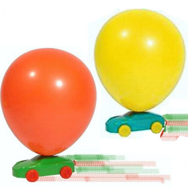 Balloon Racing Cars - 6 Pack
