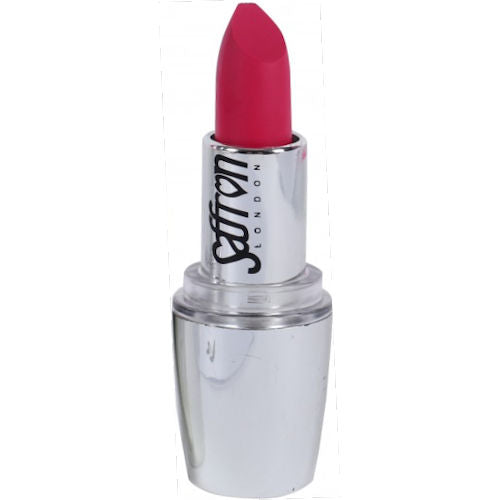 Saffron Moisturising Lipstick - Roseberry No.27 Dark Pink Hydrating Long Lasting Rich Colour Lip