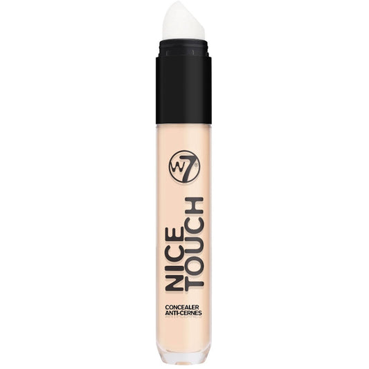 W7 Cosmetics Nice Touch Concealer Fair Ivory - Brightens Medium Coverage Creamy Natural Looking