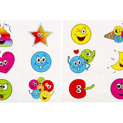 Emoji Tattoo Sheet - Single