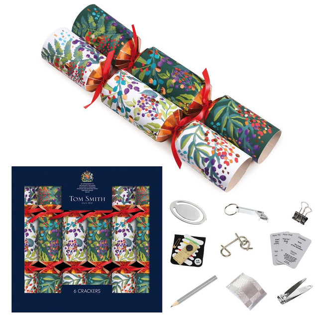 Tom Smith Festive Gathering 14 Inch Crackers - 6 Pack