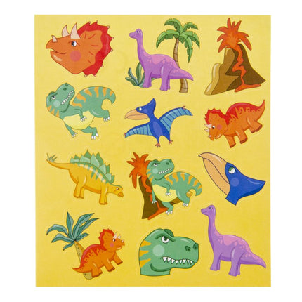 Dinosaur Sticker Sheet - Single