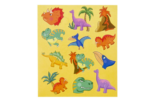 Dinosaur Sticker Sheet - Single