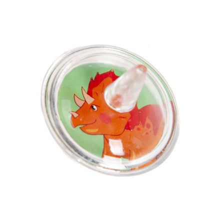 Dinosaur Spinning Tops - 12 Pack