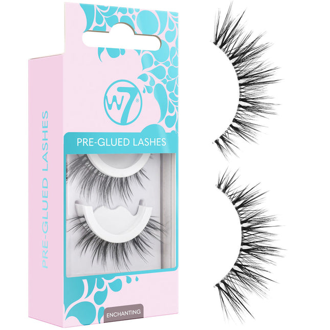 W7 Cosmetics Pre-glued False Eyelashes - Enchanting