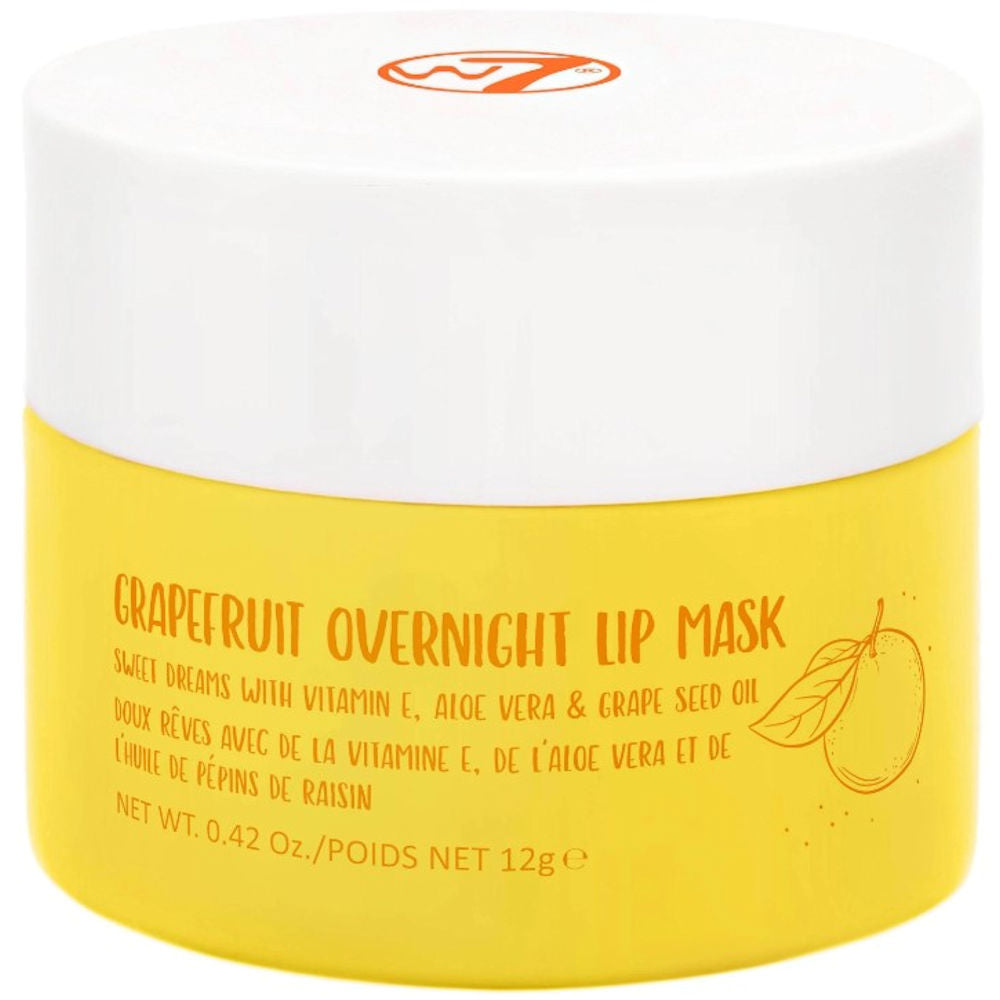 W7 Cosmetics Sweet Dreams Overnight Lip Mask - Grapefruit