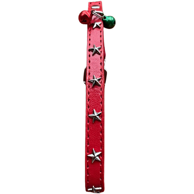 Star Cat Collar - Red