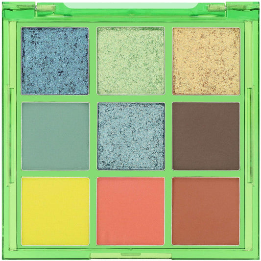 W7 Cosmetics Jungle Crocodile Eyeshadow Palette - 9 Colour Matte Shimmer Bright Colours Eyes